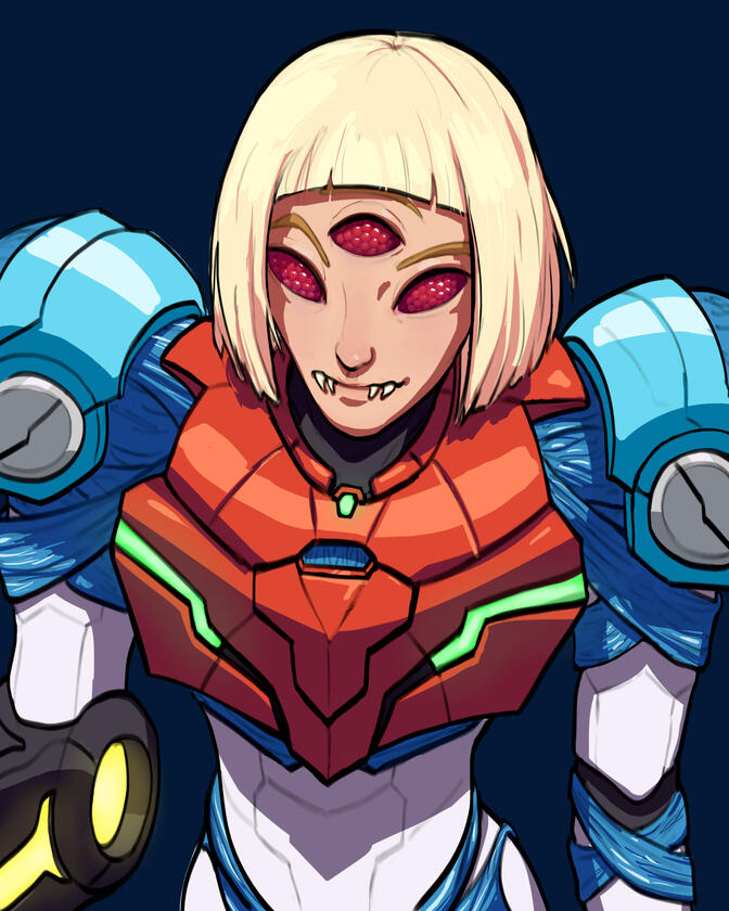 Metroided Samus