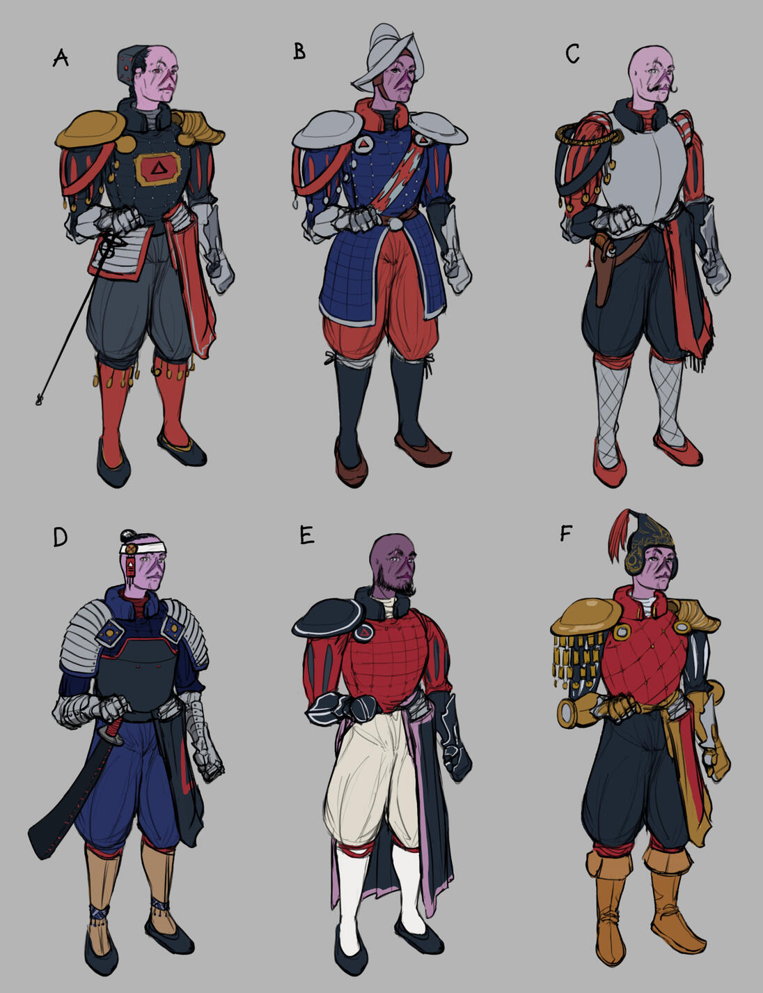 Captain variants