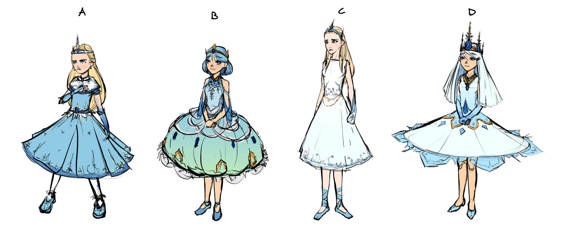 princess concepts 1