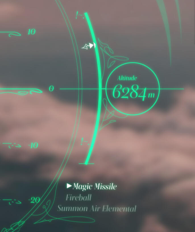 HUD right detail