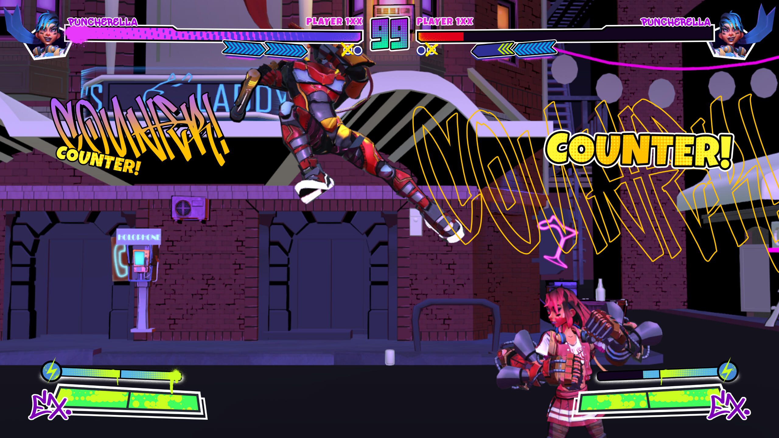 Metal Fist HUD combined design